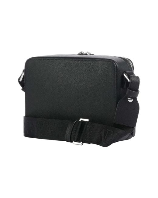 Emporio Armani Black Cross Body Bags for men