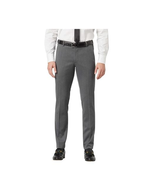 Meyer Gray Suit Trousers for men