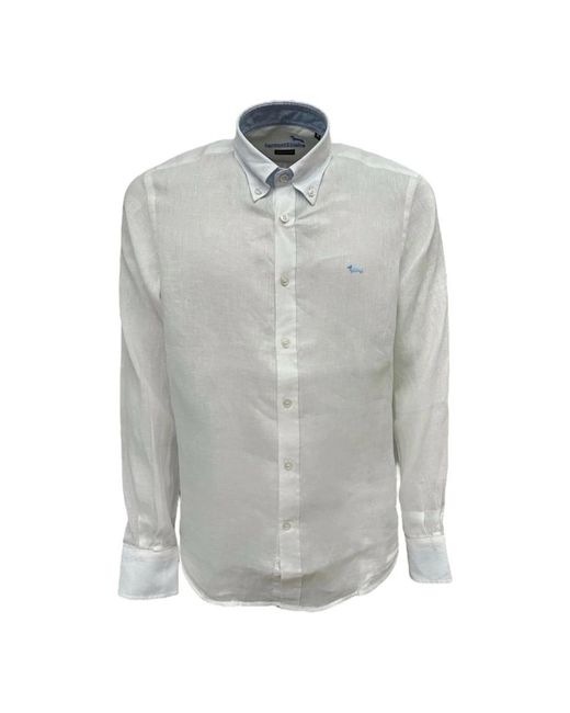 Harmont & Blaine Gray Casual Shirts for men