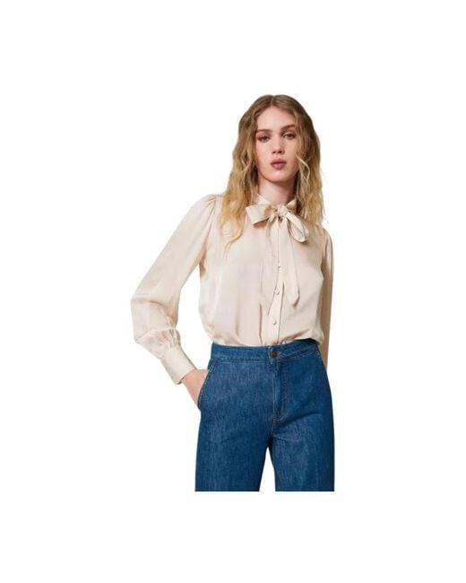 Shirts di Twinset in Natural