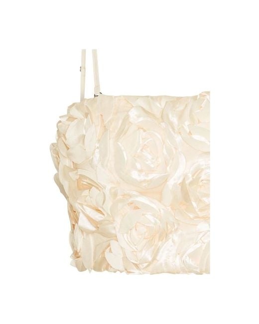 Sleeveless Tops ROTATE BIRGER CHRISTENSEN en coloris Natural