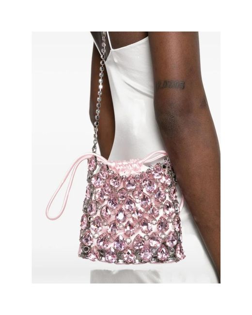 Self-Portrait Pink Bucket Bags