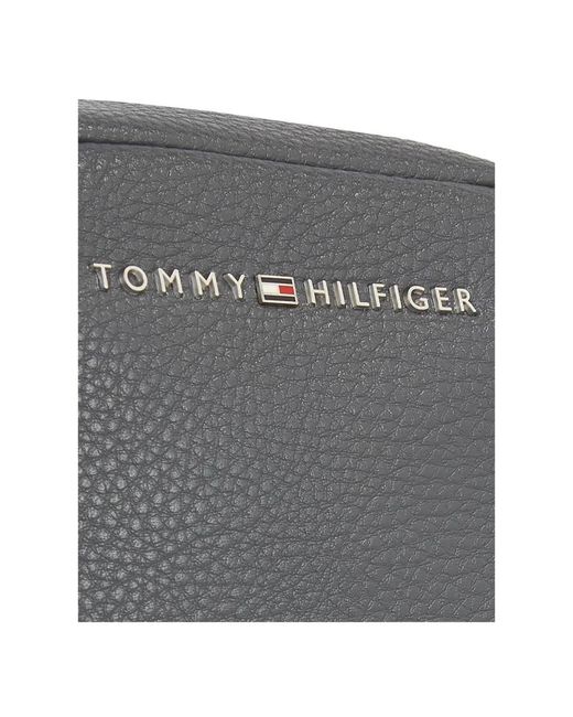 Tommy Hilfiger Black Messenger Bags for men