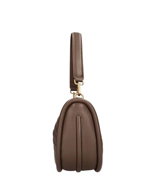 La Carrie Brown Shoulder Bags
