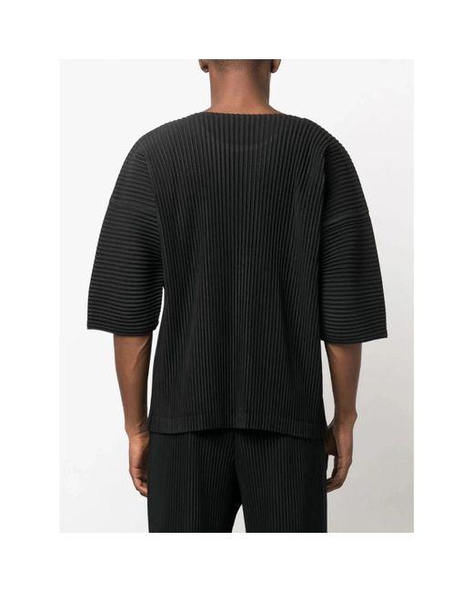 Tops > t-shirts Issey Miyake pour homme en coloris Black