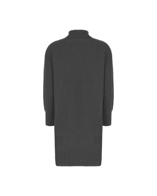 Max Mara Kleedjes ,Grijs ,Wol Gebreide Jurk in het Gray
