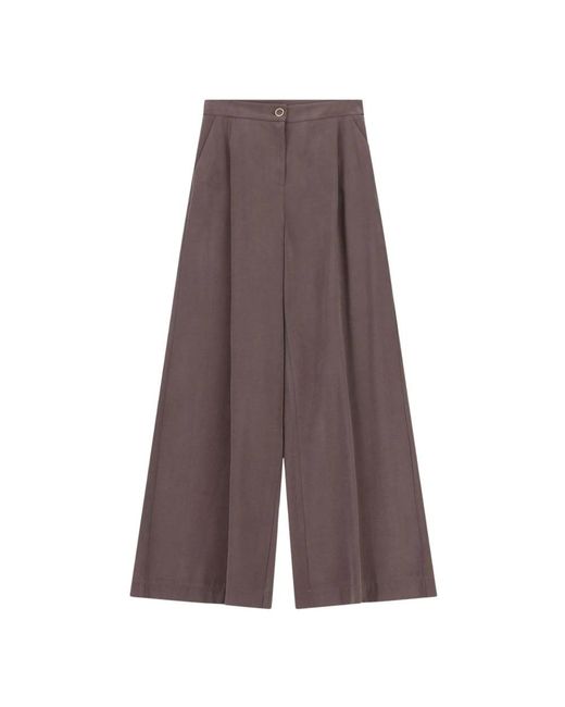 Imperial Brown Wide Trousers
