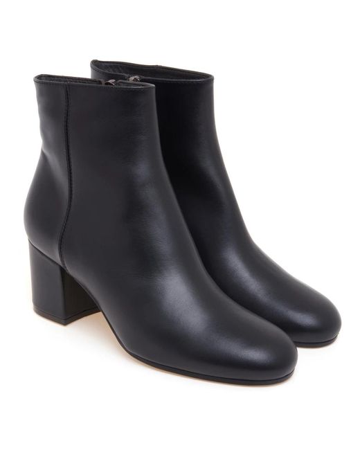 Via Roma 15 Blue Heeled Boots
