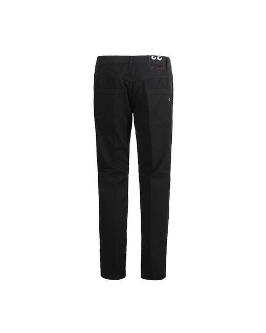 Dondup Black Slim Fit Jeans for men