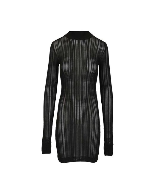 Amazuìn Lydia Vibrant Mini Jurk in het Black