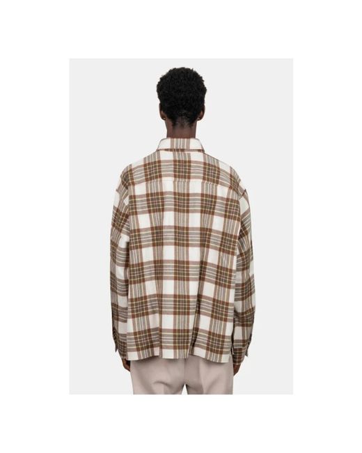 AMI Brown Casual Shirts for men