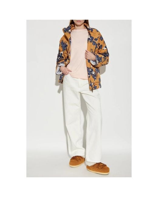 The Upside Jassen ,Bruin ,Katoen Aruba Quilted Nicola Jacket in het Blue