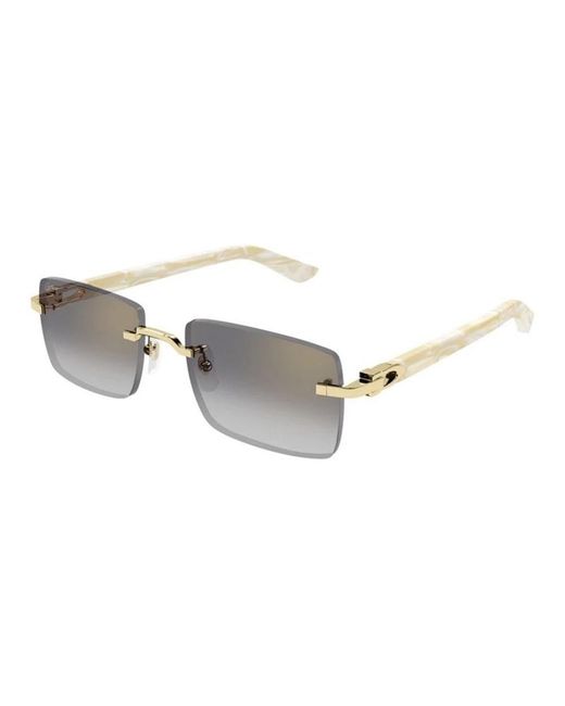 Cartier Metallic Sunglasses for men