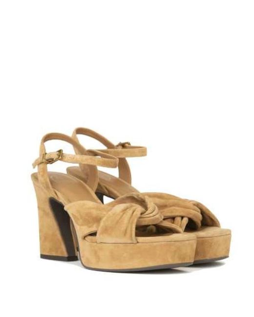 Ash Opus Sandal in het Metallic
