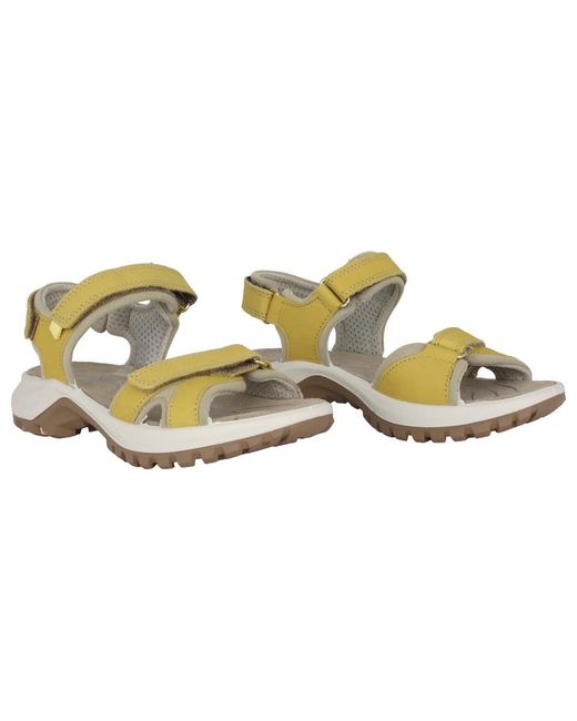 Flat Sandals Rohde en coloris Metallic
