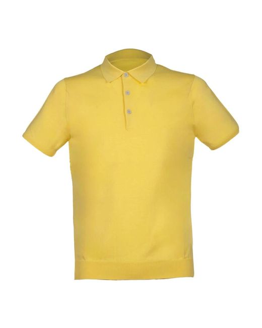 People Of Shibuya Yellow Polo Shirts for men