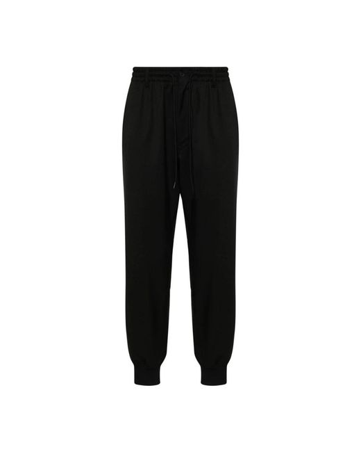 Y-3 Black Sweatpants for men