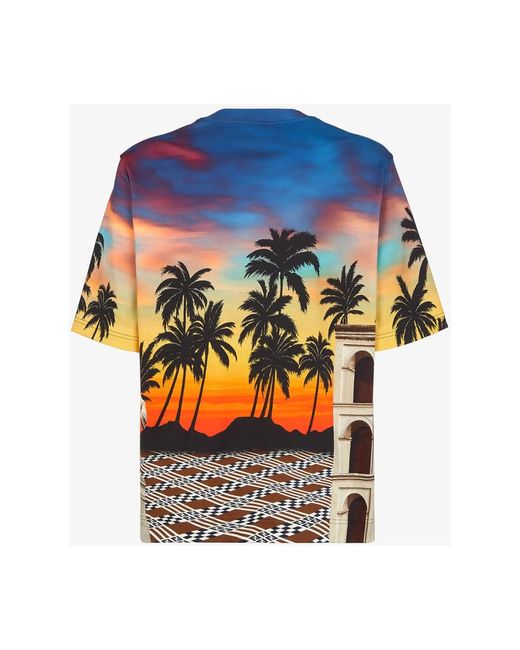 Fendi Tops ,Veelkleurig ,Katoen Summer in het Blue voor heren