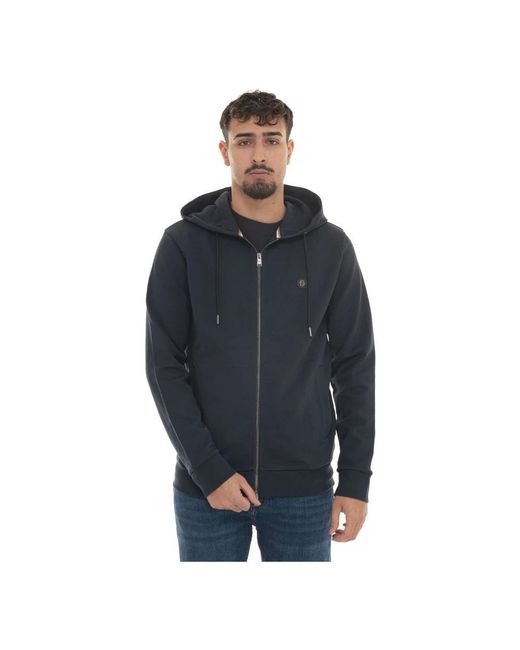 Boss Blue Zip-Throughs for men