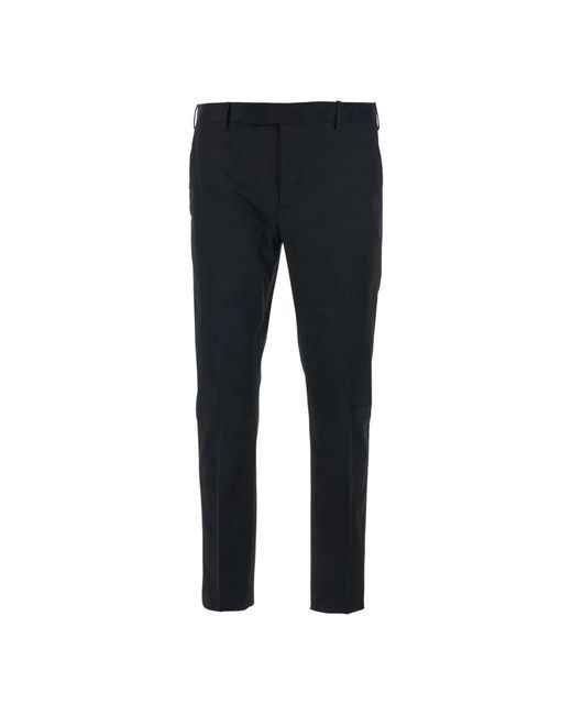 PT Torino Men's Black Suit Pants