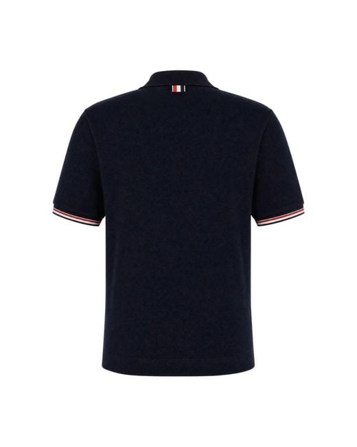 Thom Browne Polo in het Black