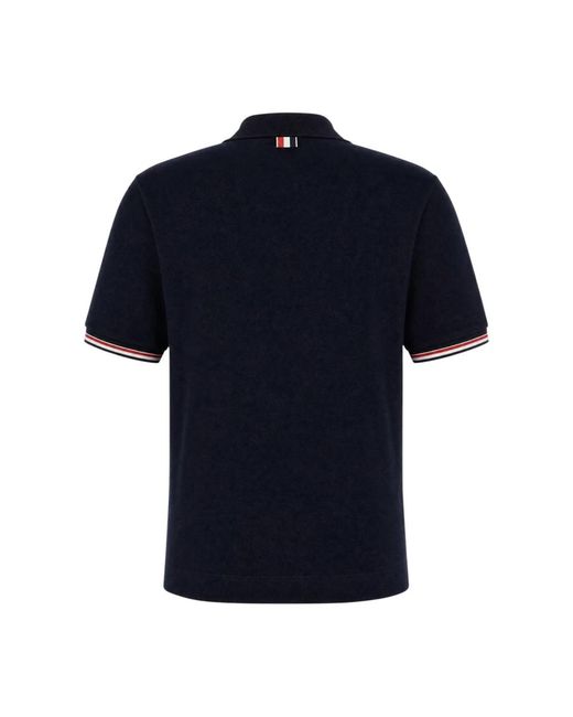 Thom Browne Polo in het Black