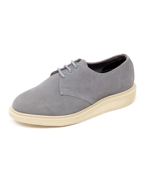 Dr. Martens Blue Laced Shoes