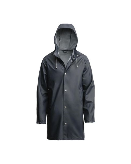 Stutterheim Black Rain Jackets for men