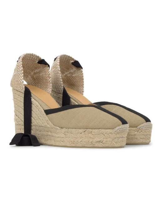 Wedges di Castaner in Brown