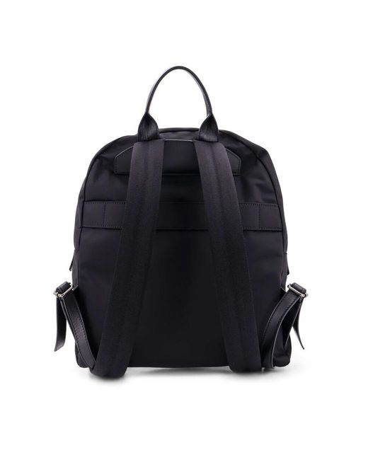 Zaino in nylon con logo in metallo di Kiton in Black da Uomo