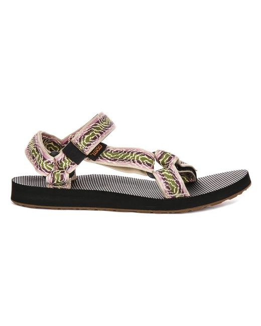 Teva Brown Flat Sandals
