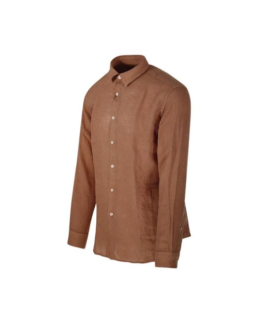 Altea Brown Casual Shirts for men