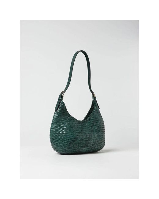 Dragon Diffusion Green Waldgrüne Leder Crossbody Tasche