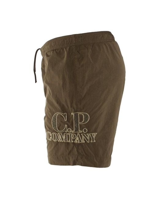 C P Company Green Beachwear for men