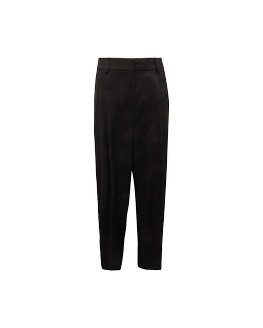 Max Mara Adelfi Broek in het Black