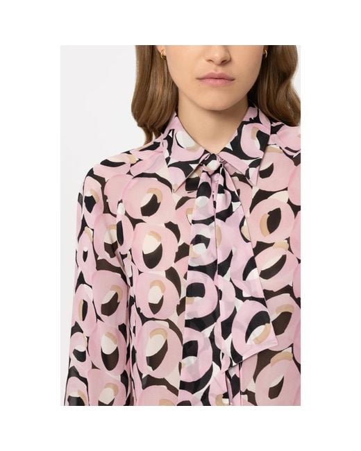 Luisa Cerano Blouse in het Pink