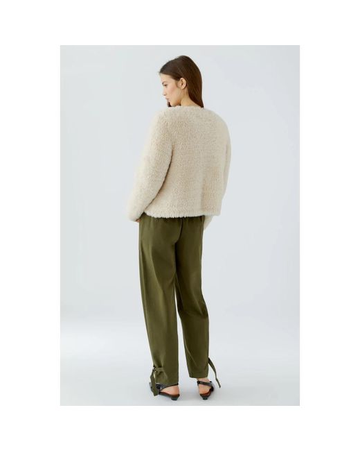 Ouí Nepbont & Shearling Jassen in het Natural