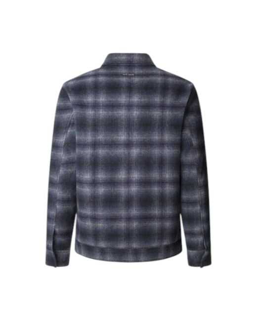 Pepe Jeans Blue Light Jackets for men