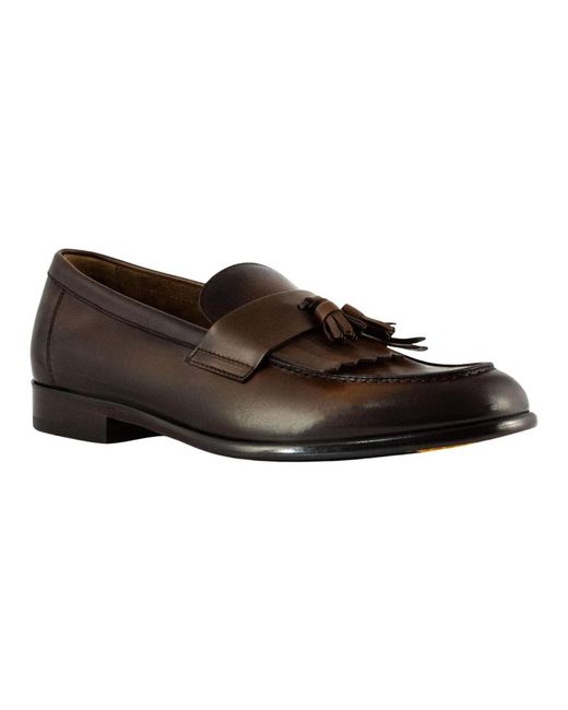 Doucal's Brown Loafers for men