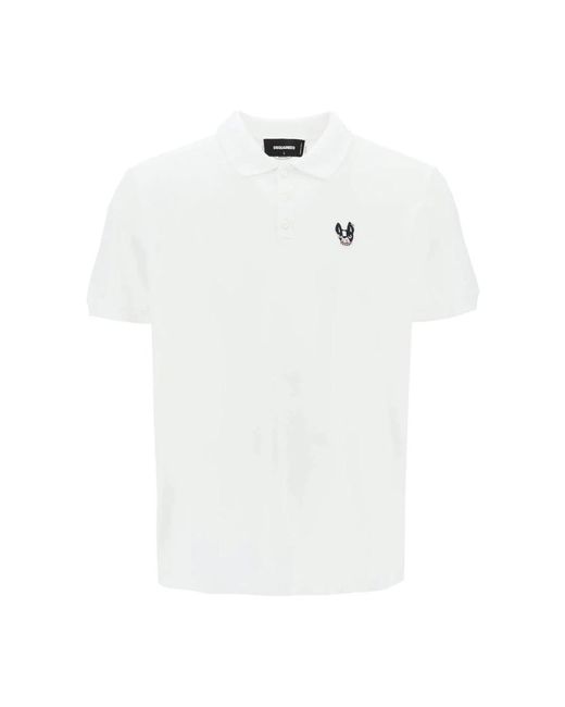 DSquared² Polo shirts in White für Herren