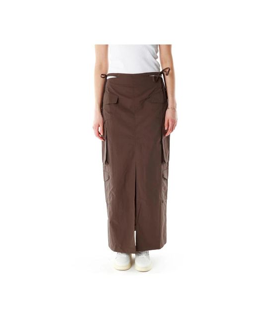 Maxi Skirts di Daily Paper in Brown