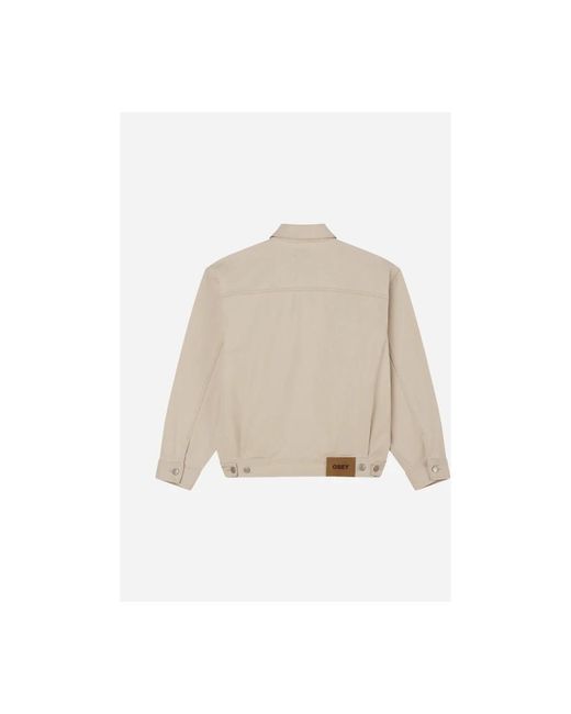Light Jackets Obey de hombre de color Natural