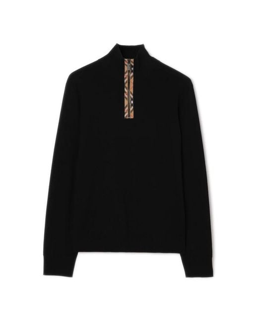 Burberry Black Turtlenecks for men