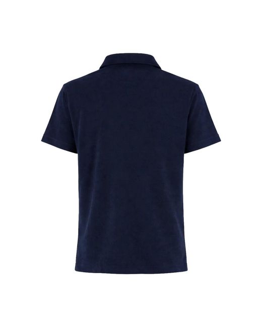 Mc2 Saint Barth Blue Polo Shirts for men