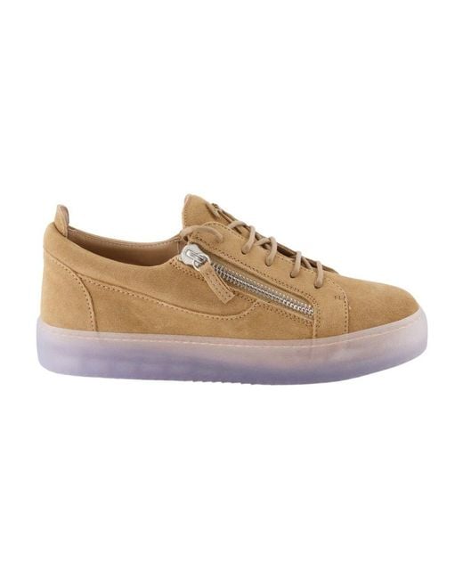 Giuseppe Zanotti Brown Sneakers for men