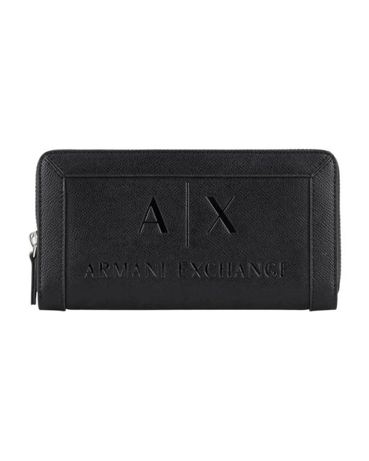 Armani Exchange Black Wallets & Cardholders
