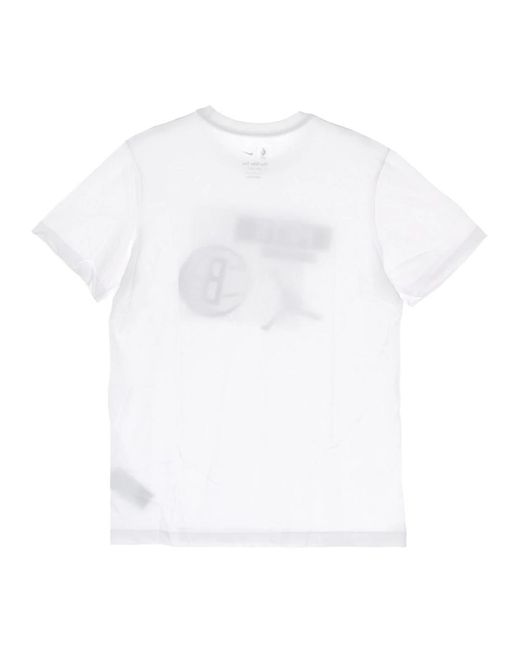 Nike Brooklyn Nets Basketbal Tee Wit in het White voor heren