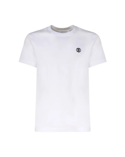 Burberry White T-Shirts for men