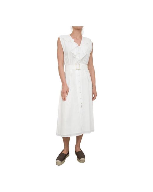 Kocca White Midi Dresses