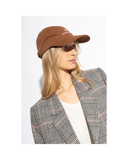 Anine Bing Brown Hats & Caps